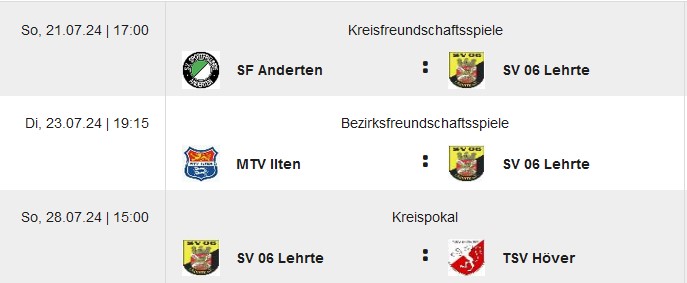 freundschaftspiele 24 25