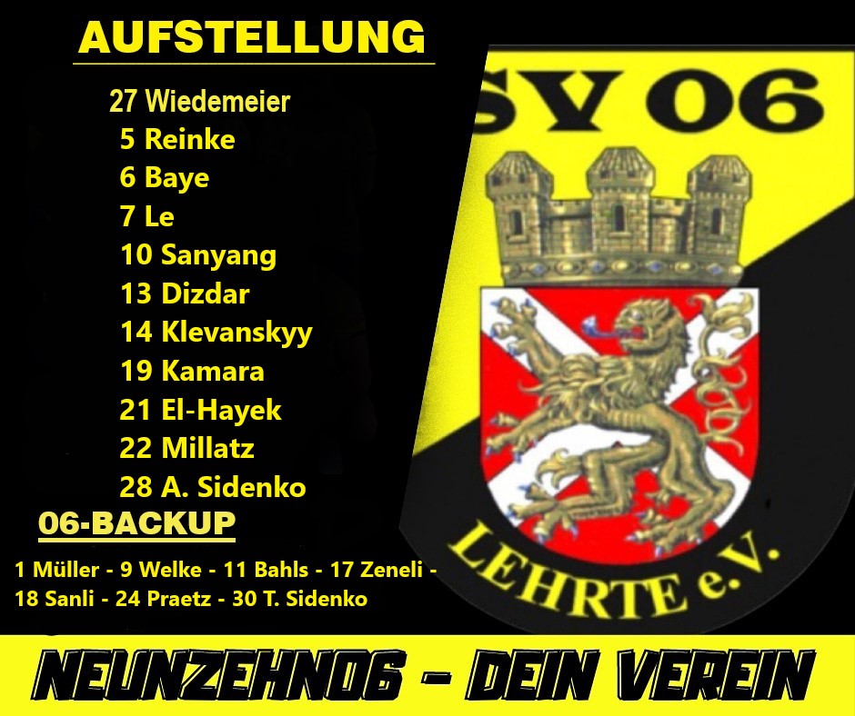 fc aufstellung