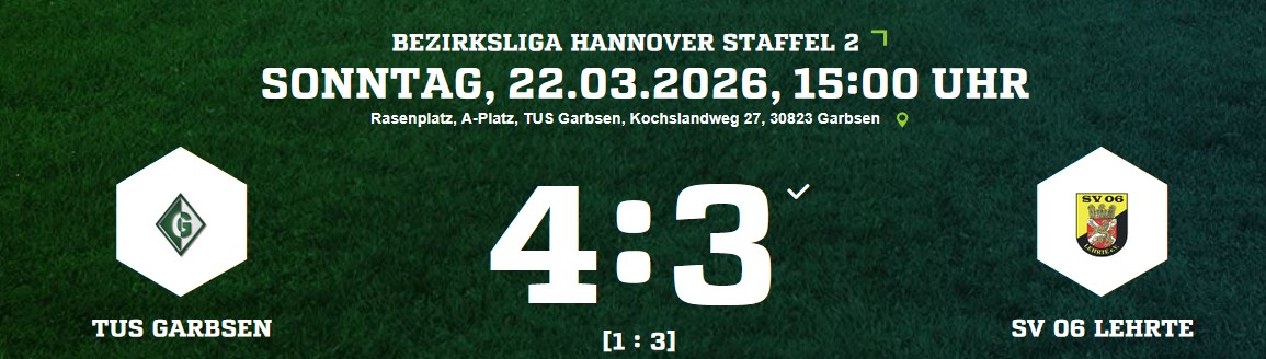 garbesen ergebnis 2026