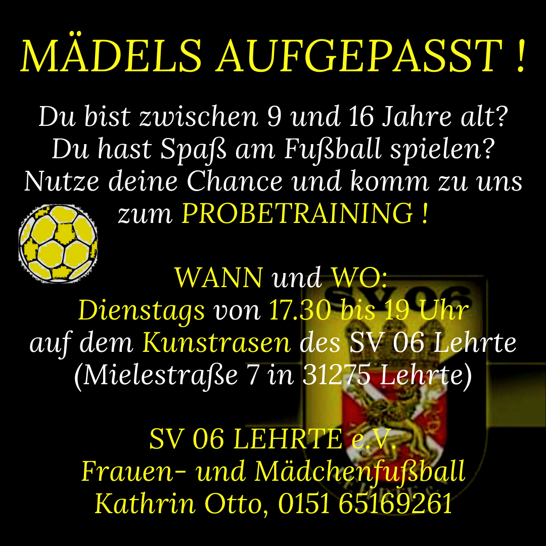 Mädelstraining